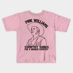 Country Songs For A Broken Country Kids T-Shirt